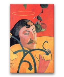 Obraz Paul Gauguin - Autoportret z aureolą