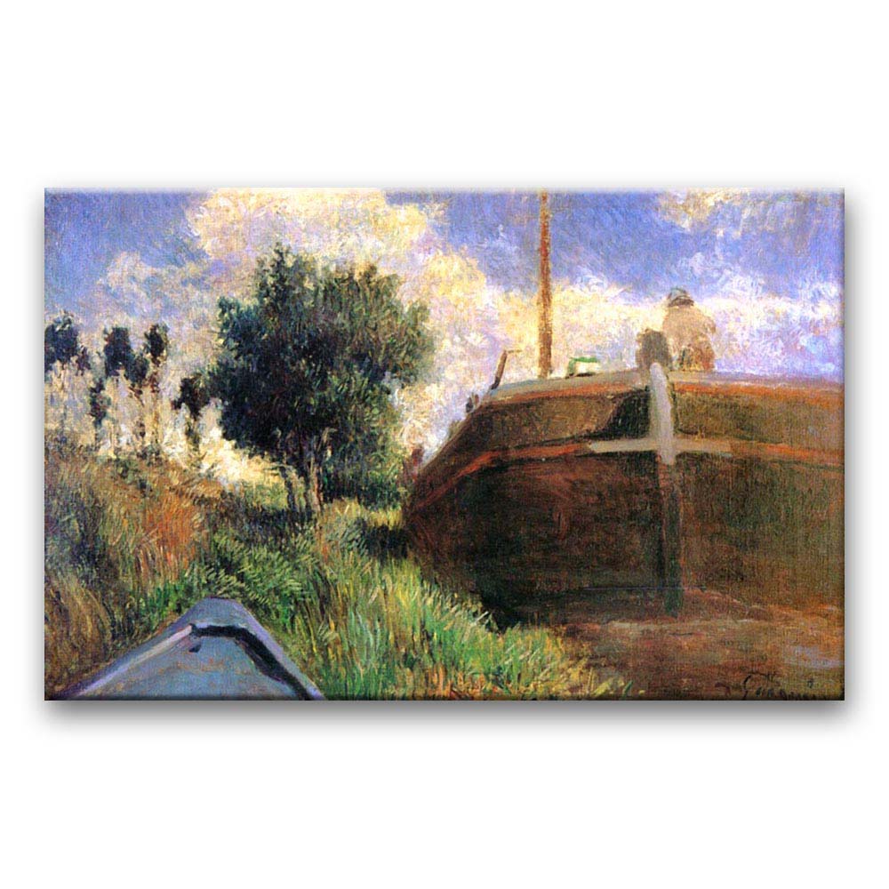 Obraz Paul Gauguin - Błękitna barka