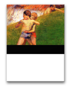 Obraz Paul Gauguin - Młodzi zapaśnicy