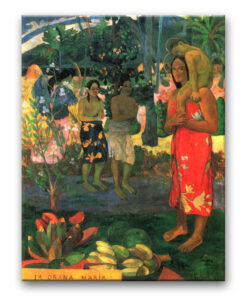 Obraz Paul Gauguin - Powitanie Maryji