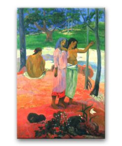 Obraz Paul Gauguin - Rozmowa