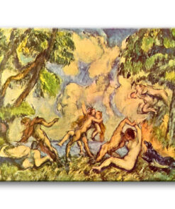 Obraz Paul Cézanne - Bachanalia. Bitwa miłości