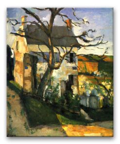 Obraz Paul Cézanne - Dom i drzewo