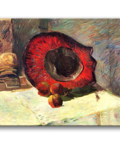 Obraz Paul Gauguin - Czerwony kapelusz