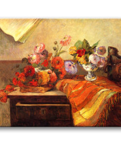 Obraz Paul Gauguin - Garnki i bukiety