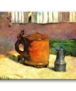 Obraz Paul Gauguin - Gliniany słój i dzbanek