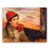 Obraz Paul Gauguin - Kobieta w otwartym oknie