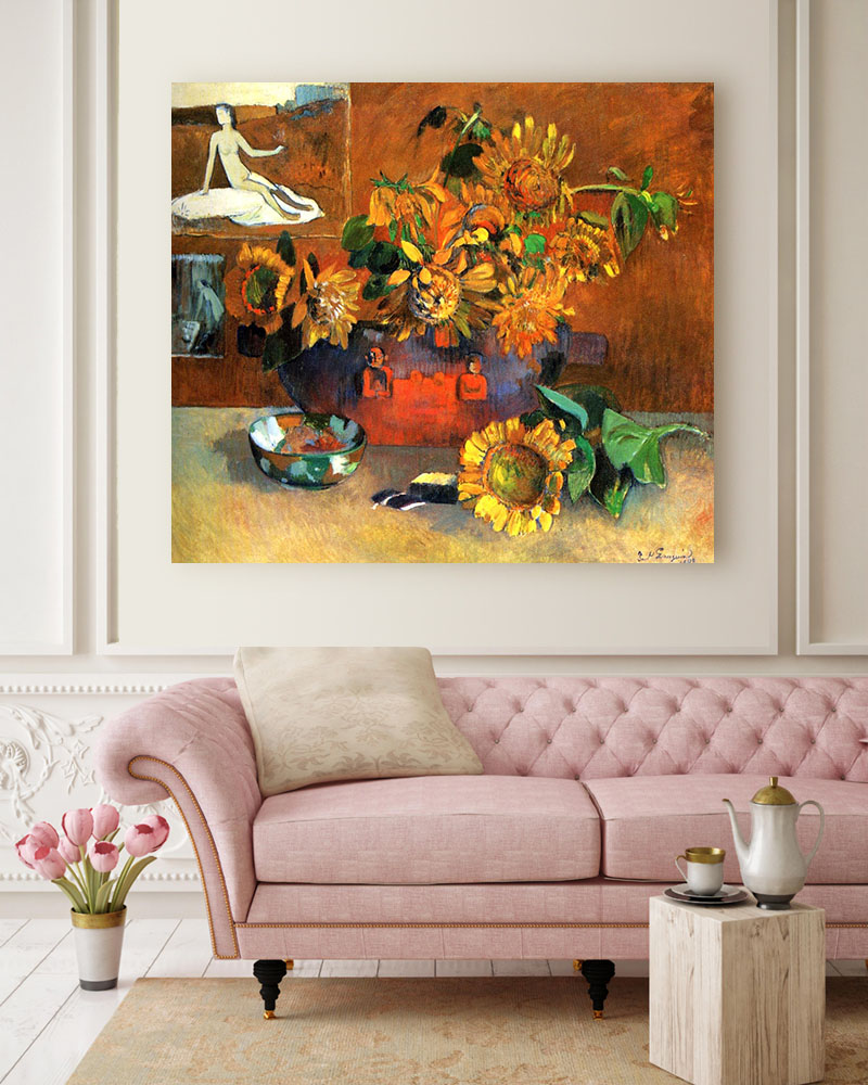 Obraz Paul Gauguin - Martwa natura l'Esperance - obrazek 2
