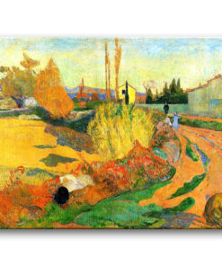 Obraz Paul Gauguin - Pejzaż Arles