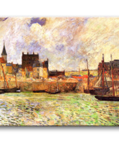 Obraz Paul Gauguin - Przystań w Dieppe