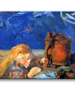 Obraz Paul Gauguin - Śpiąca Clovis Gauguin