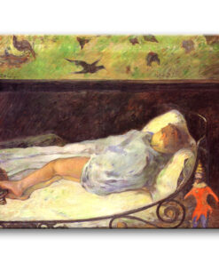 Obraz Paul Gauguin - Śpiący chłopiec