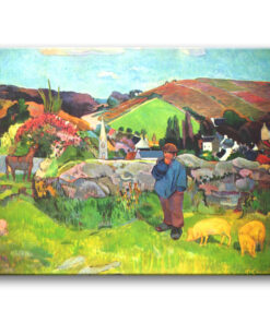 Obraz Paul Gauguin - Świniopas