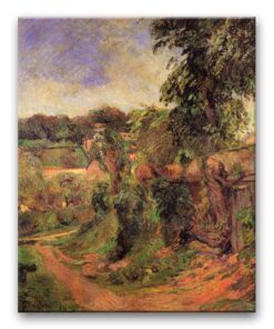 Obraz Paul Gauguin - W pobliżu Rouen