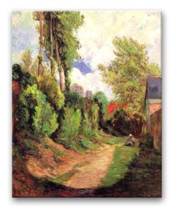 Obraz Paul Gauguin - Wiejska aleja