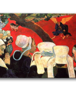 Obraz Paul Gauguin - Wizja po kazaniu