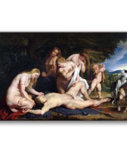 Obraz Peter Paul Rubens - Śmierć Adonisa