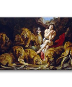 Obraz Peter Paul Rubens - Daniel w jaskini lwów