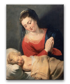 Obraz Peter Paul Rubens - Dziewica z Dzieciątkiem Chrystus