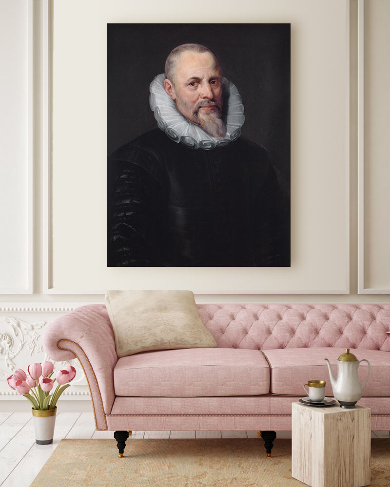Obraz Peter Paul Rubens - Portret Jana Moretusa - obrazek 2