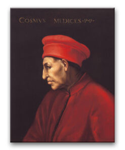 Obraz Peter Paul Rubens - Portret Kosmy Medyceusza