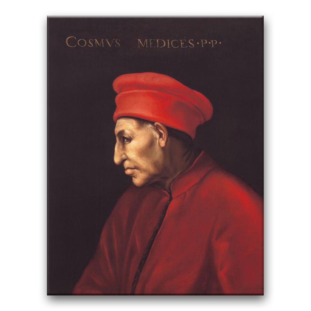 Obraz Peter Paul Rubens - Portret Kosmy Medyceusza