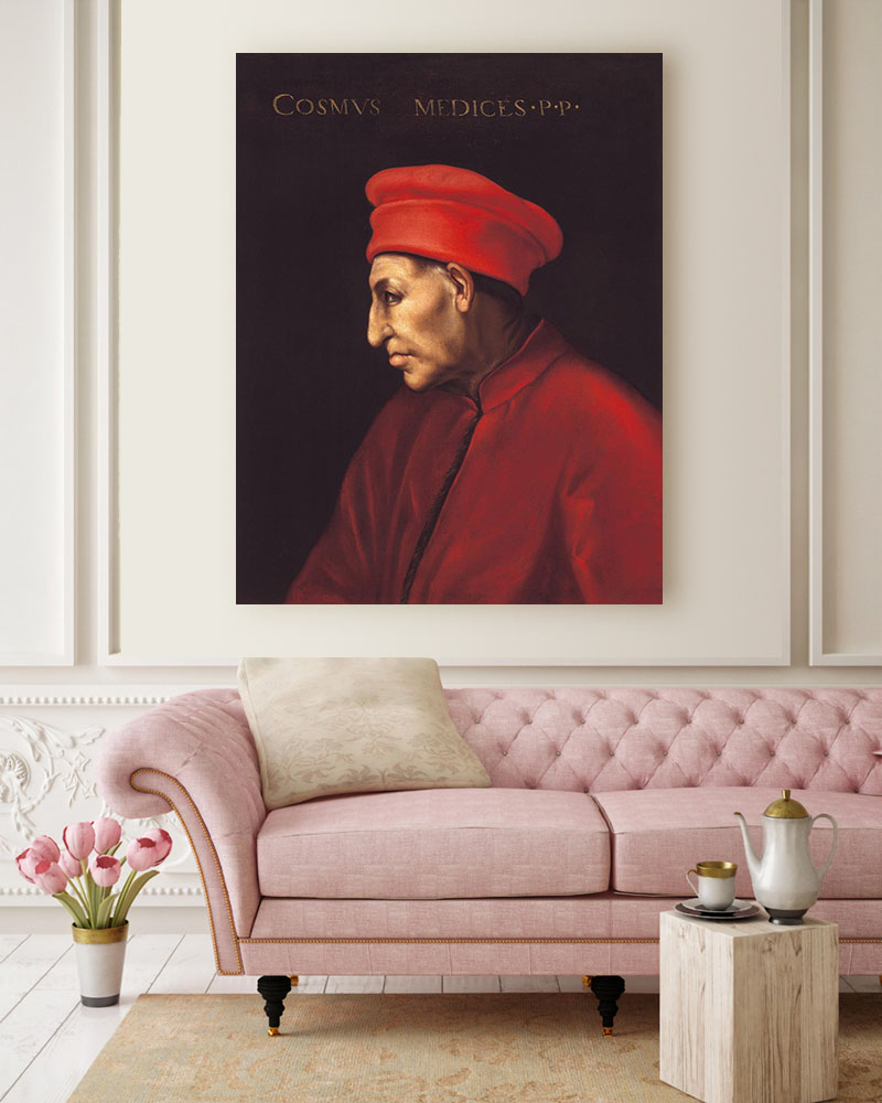 Obraz Peter Paul Rubens - Portret Kosmy Medyceusza - obrazek 2