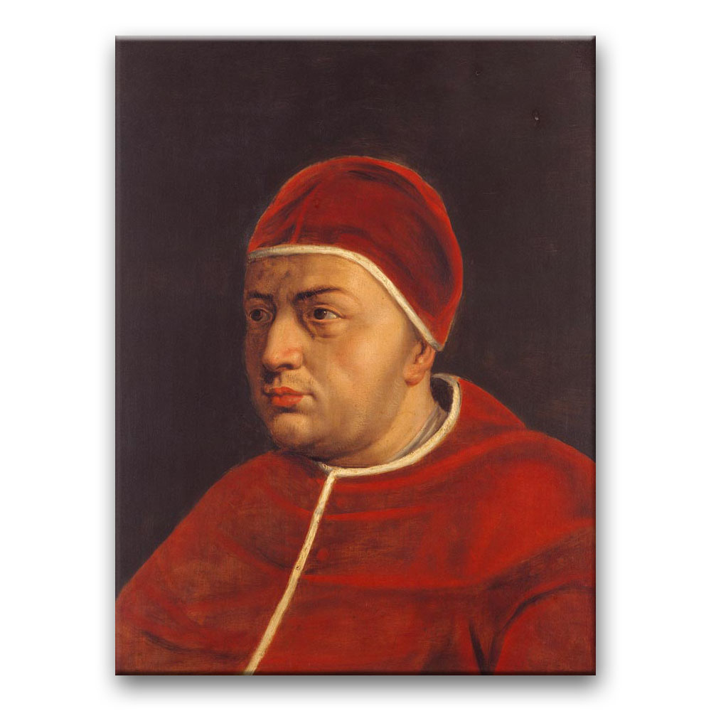 Obraz Peter Paul Rubens - Portret Papieża Leona X
