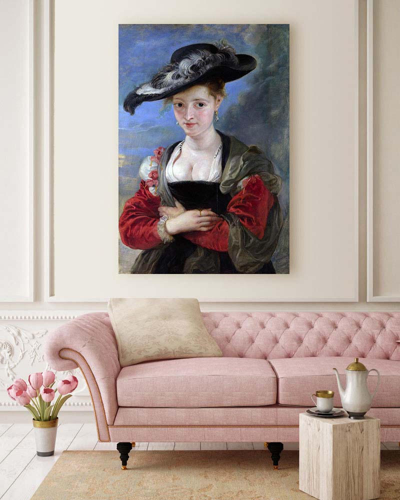 Obraz Peter Paul Rubens - Portret Zuzanny Lunden - obrazek 2