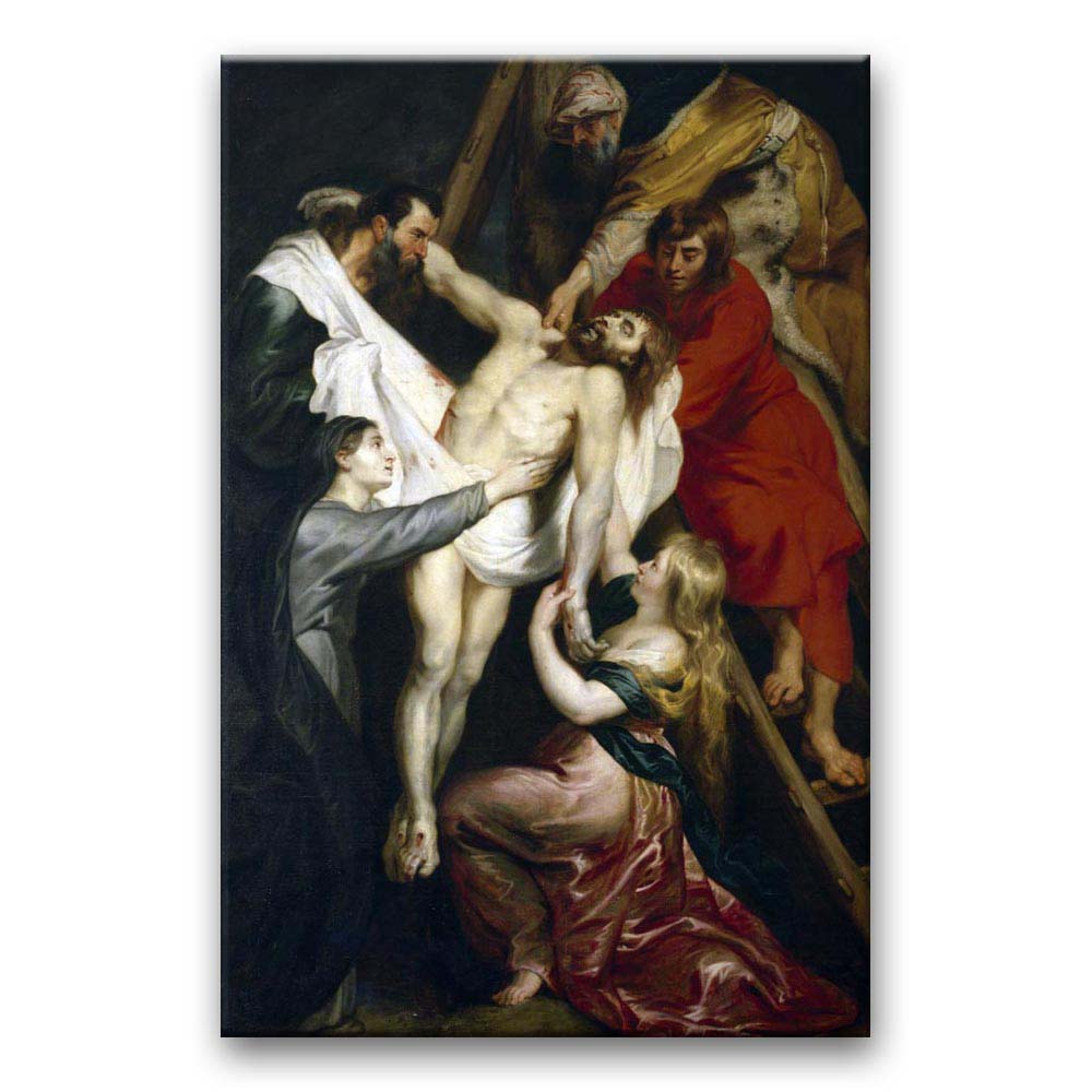 Obraz Peter Paul Rubens - Zdjęcie z krzyża (1618 r.)