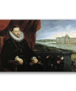 Obraz Peter Paul Rubens i Jan Brueghel starszy - Portret Albrechta VII Habsburga