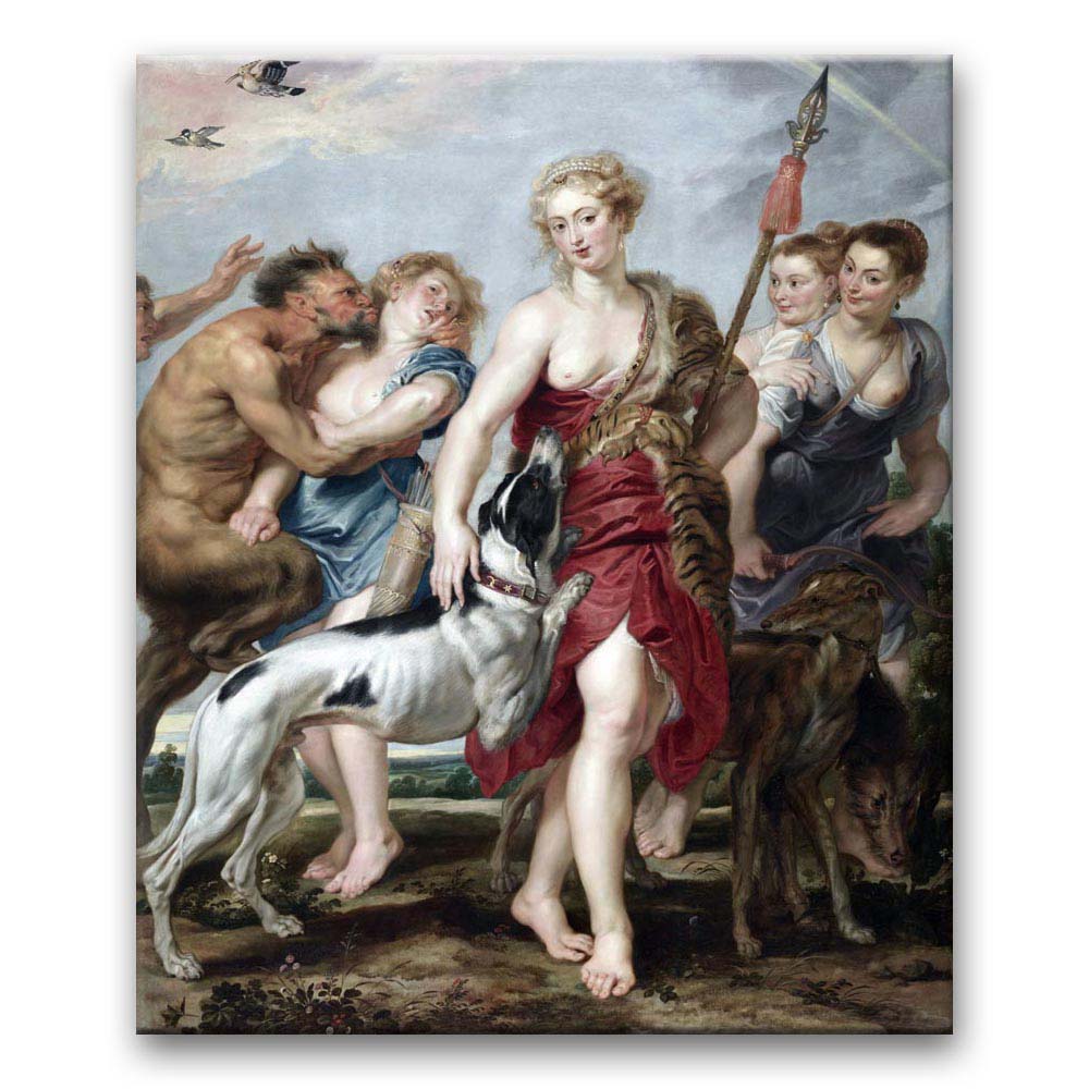Obraz Peter Paul Rubens - Diana i nimfy na polowaniu (1615 r.)