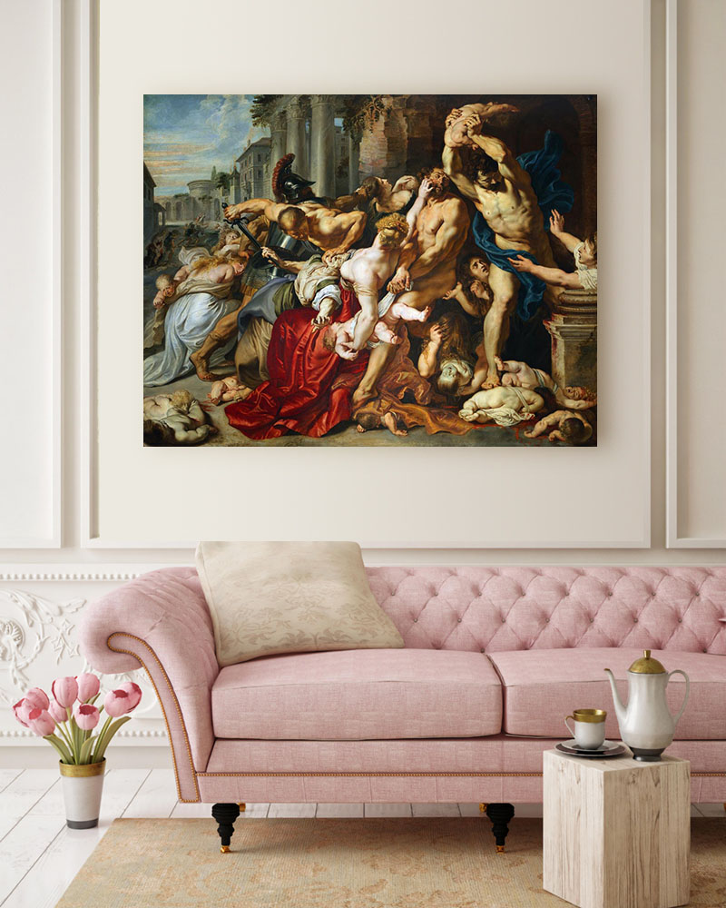 Obraz Peter Paul Rubens - Masakra niewinnych - obrazek 2