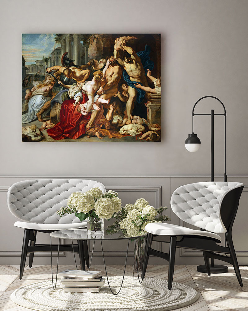 Obraz Peter Paul Rubens - Masakra niewinnych - obrazek 3