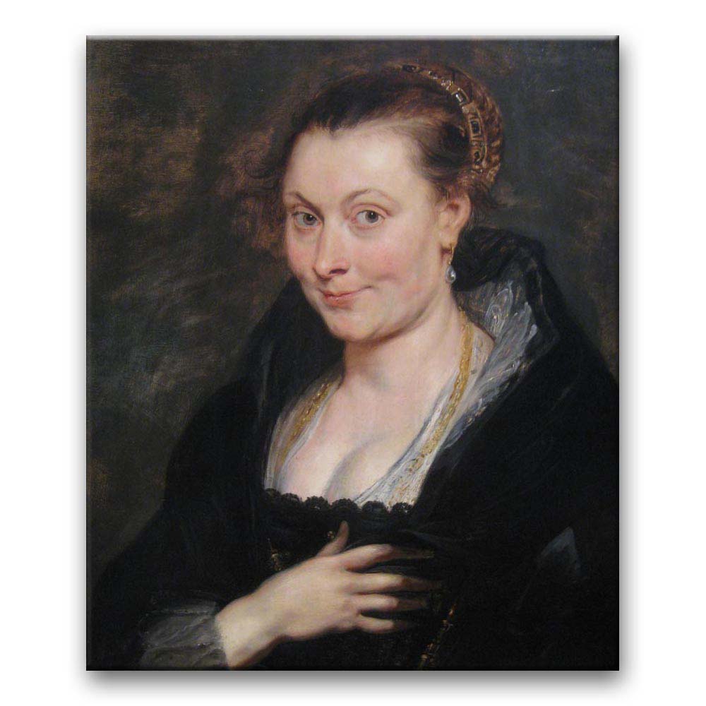 Obraz Peter Paul Rubens - Portret Izabelli Brandt