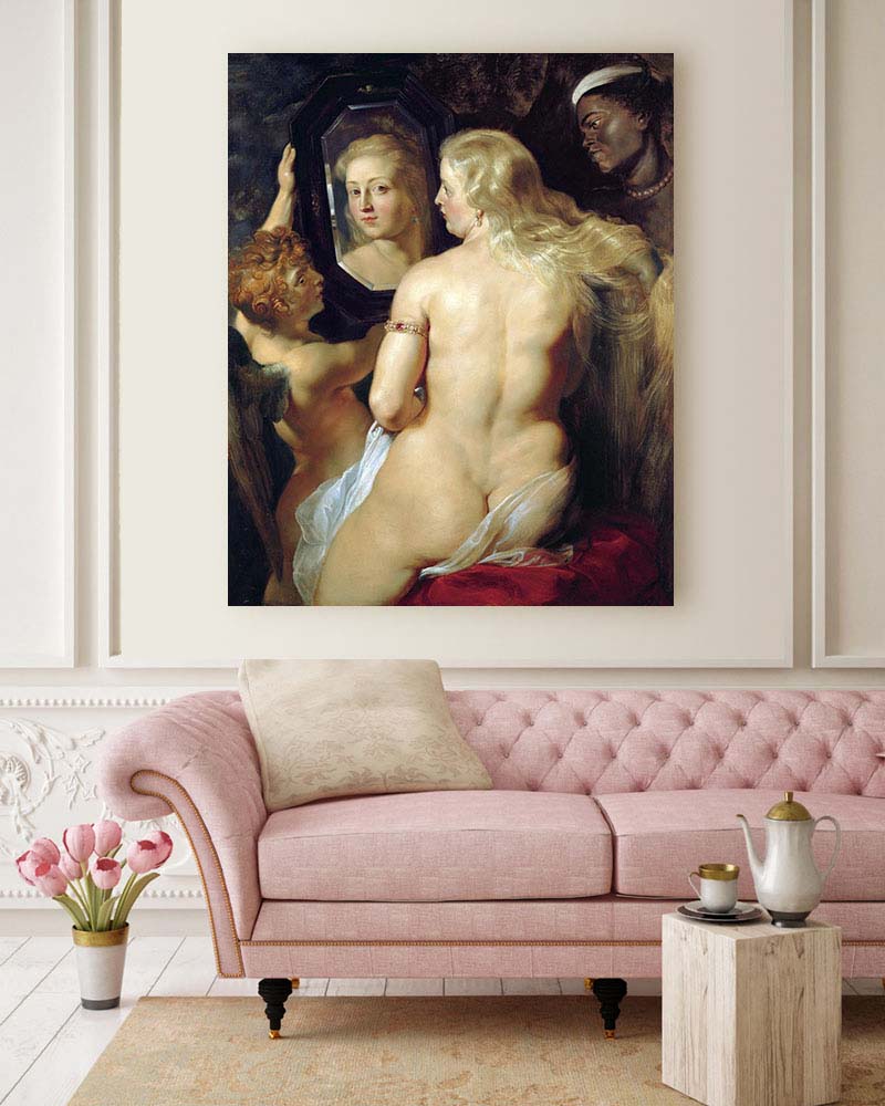 Obraz Peter Paul Rubens - Wenus z lustrem - obrazek 2