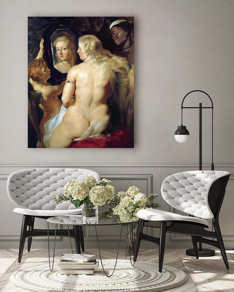 Obraz Peter Paul Rubens - Wenus z lustrem - obrazek 3