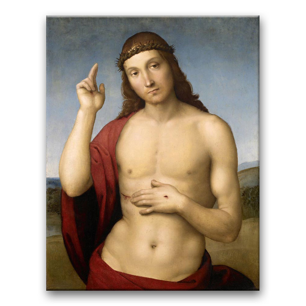 Obraz Rafael Santi - Chrystus błogosławiący