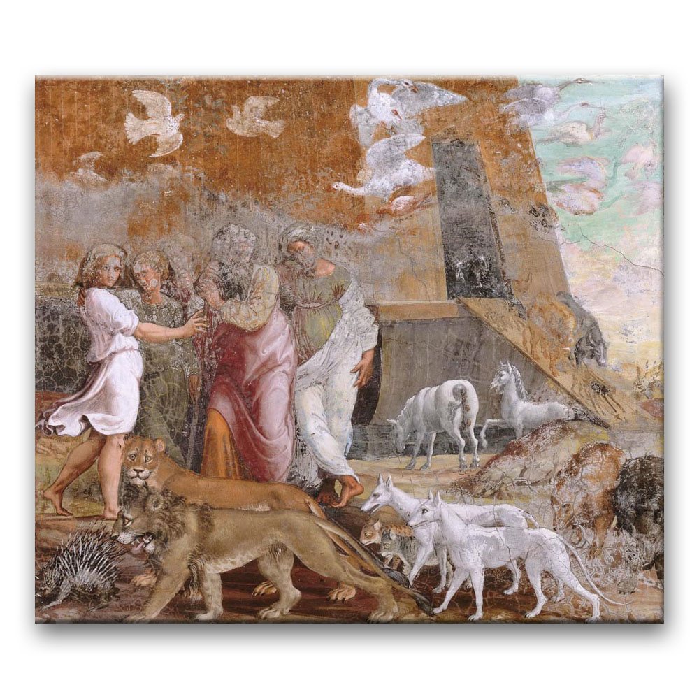 Obraz Rafael Santi - Arka na górze Ararat