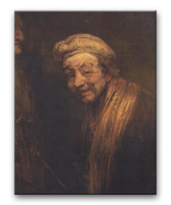 Obraz Rembrandt - Autoportret (1668 r.)