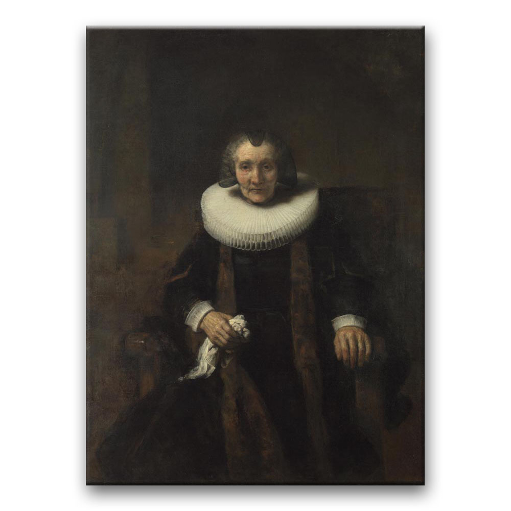Obraz Rembrandt - Portret Margarethy de Geer