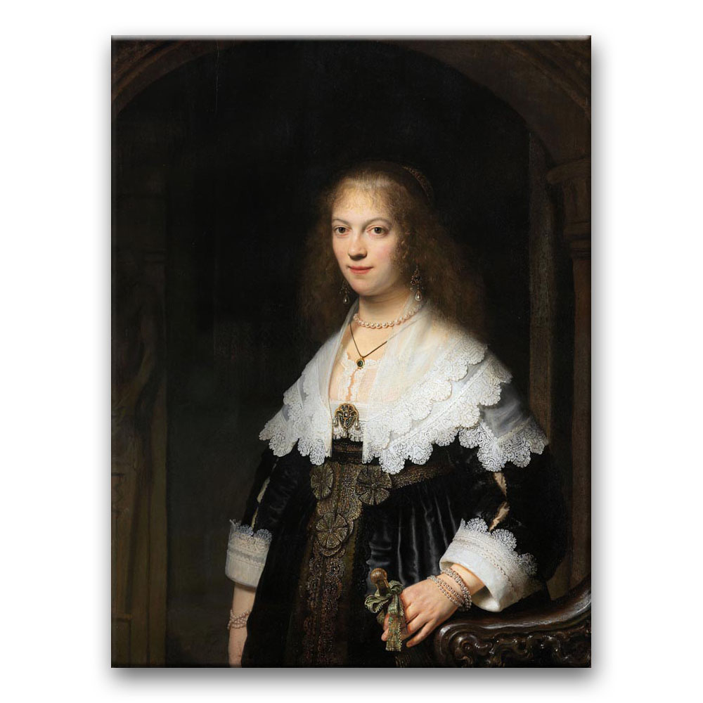 Obraz Rembrandt - Portret Marii Trip