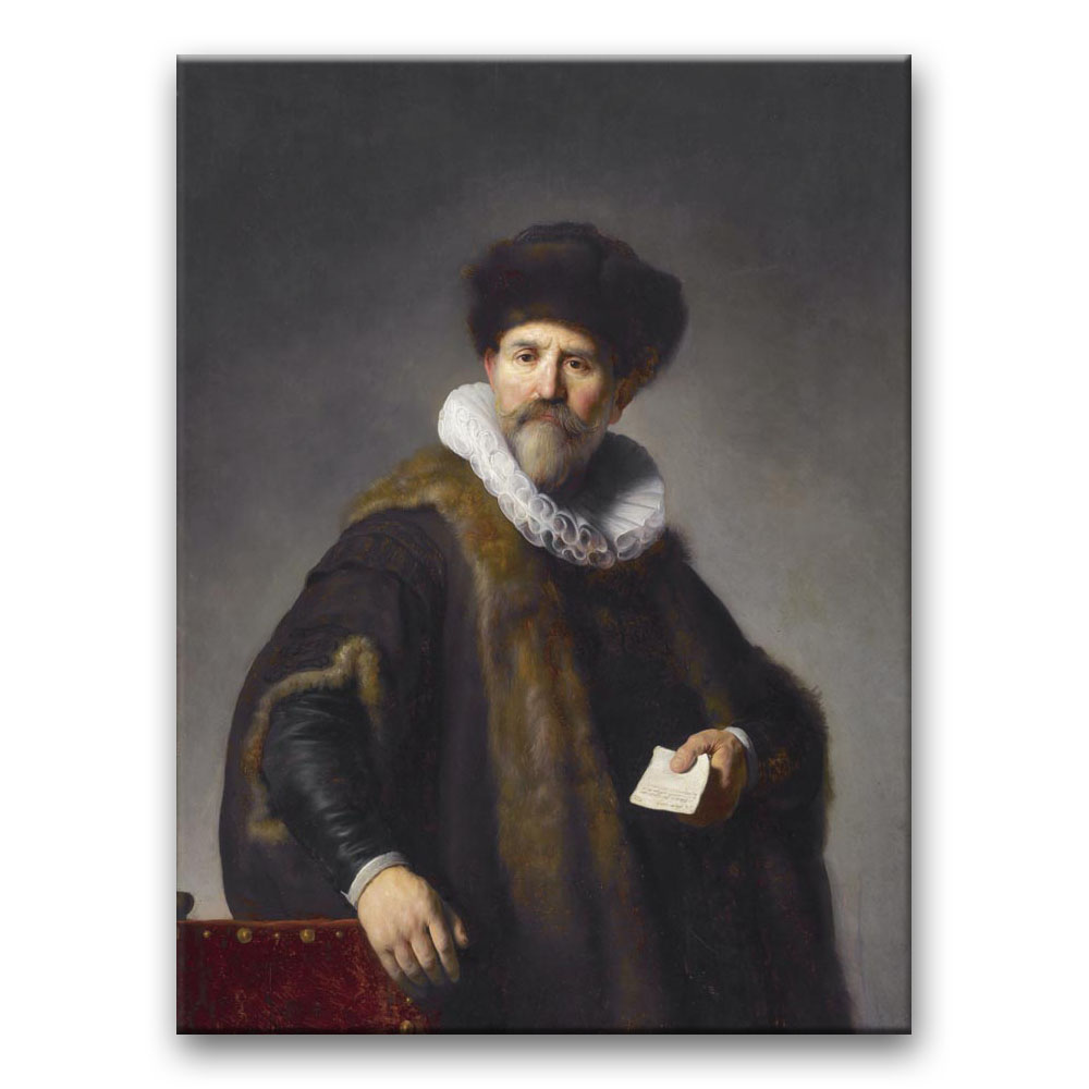 Obraz Rembrandt - Portret Nicolaesa Rutsa
