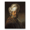 Obraz Rembrandt - Portret mężczyzny w stroju orientalnym (1635 r.)