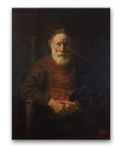 Obraz Rembrandt - Starzec w czerwieni