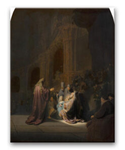 Obraz Rembrandt - Symeon w świątyni (1631 r.)
