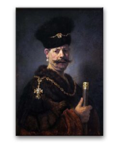 Obraz Rembrandt - Szlachcic polski