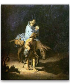 Obraz Rembrandt - Ucieczka do Egiptu