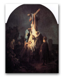 Obraz Rembrandt - Zdjęcie z krzyża (1632 r.)