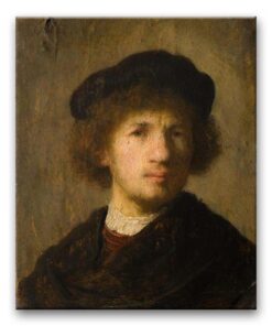 Obraz Rembrandt - Autoportret (1630 r.)